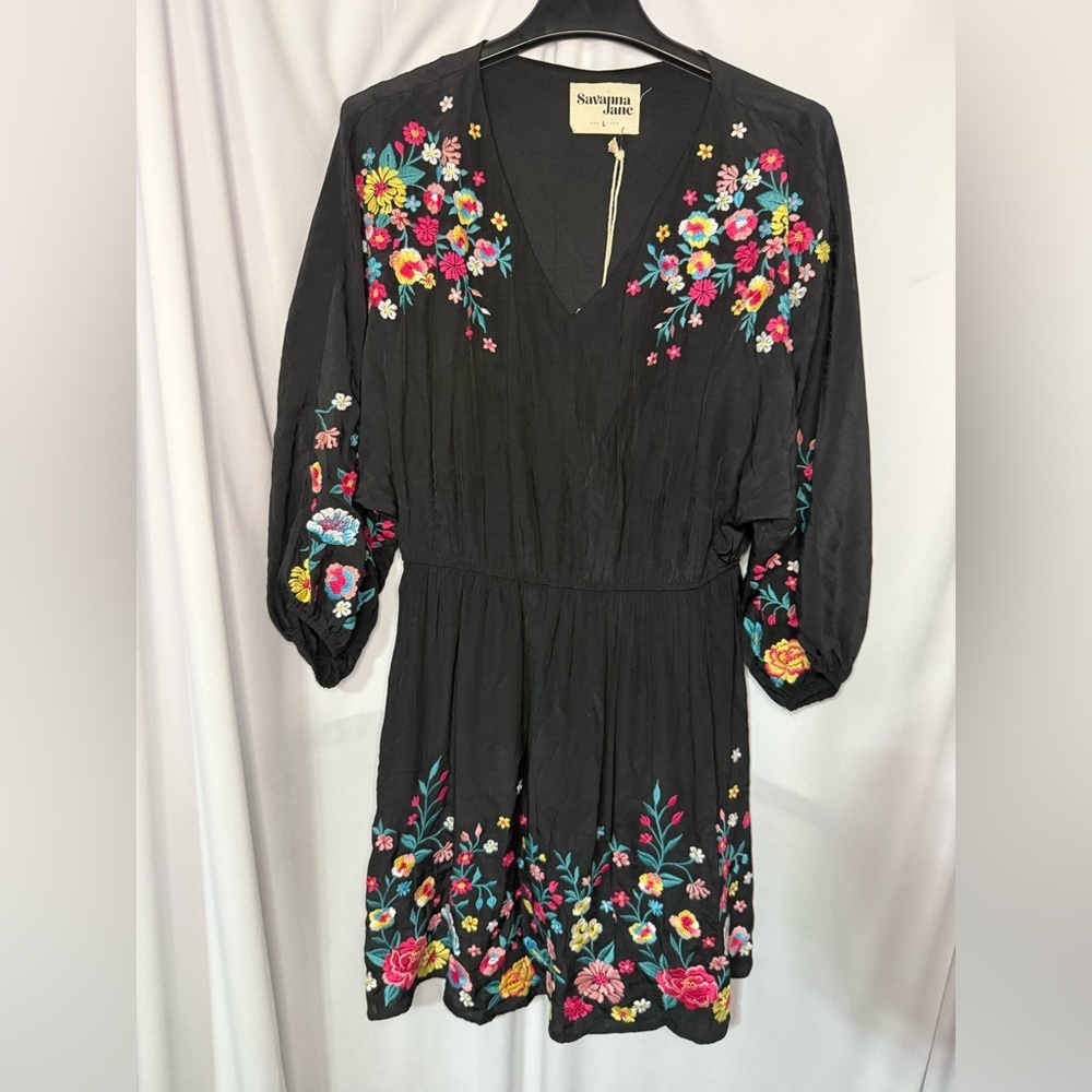 Savanna Jane floral embroidered dress - Picture 5 of 9